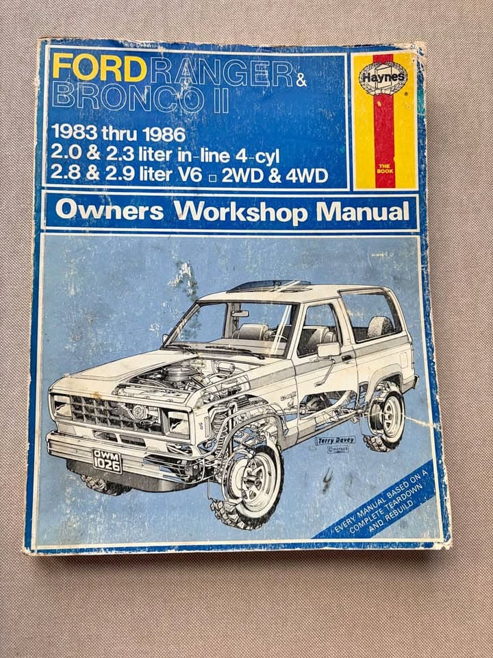 Haynes Ford Ranger And Bronco II Haynes Repair Manual